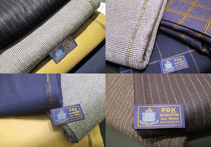 イギリス ブランド/フォックスブラザーズの生地
