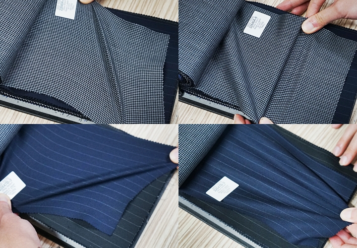 ストレッチの種類(タテ・ヨコ)・細身スーツ