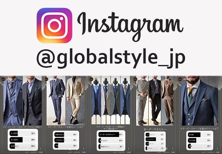 インスタグラムのIDとアンケート内容